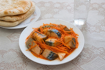 Хе из скумбрии по-корейски