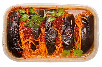 Баклажаны по-корейски – кулинарный рецепт